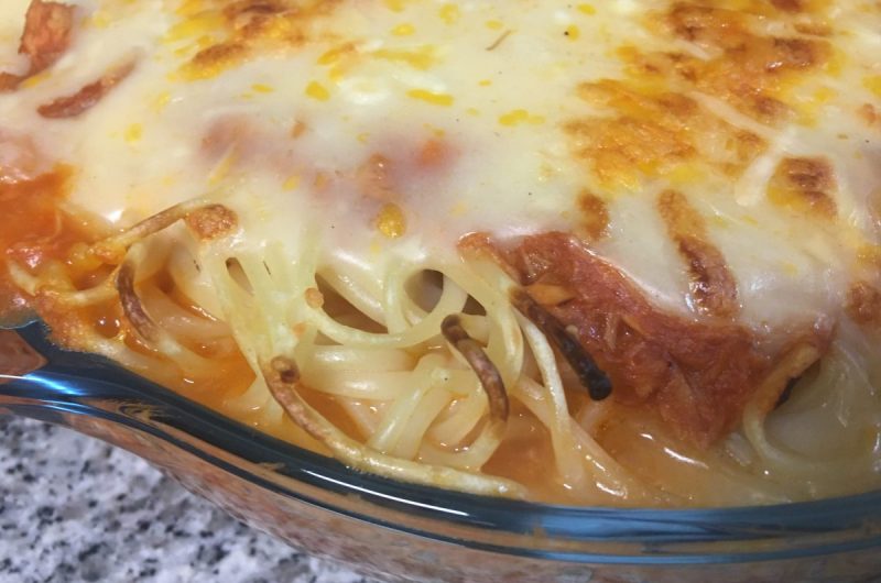 esparguete com atum