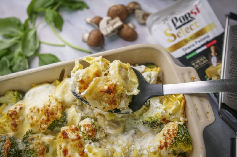 capeletti gratinado
