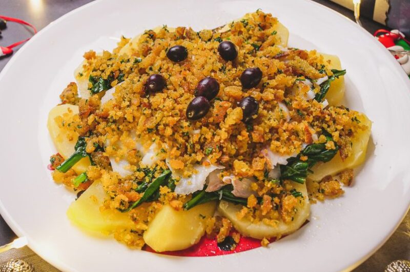 bacalhau com broa