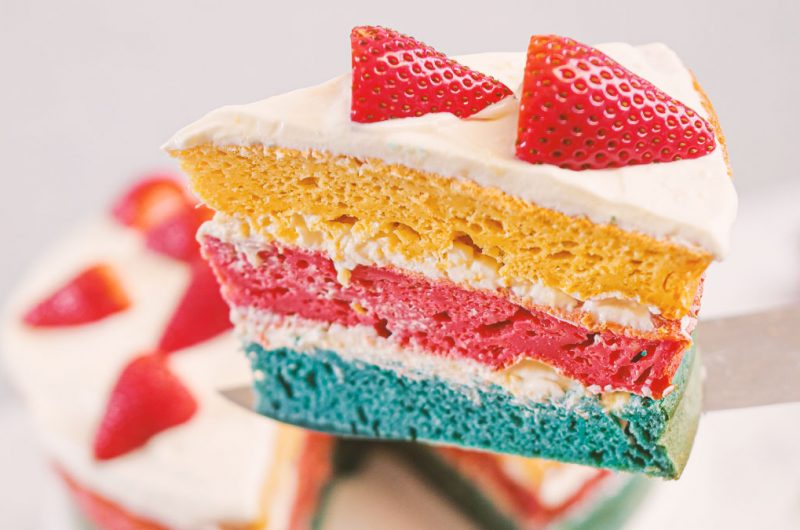 bolo de gelatina