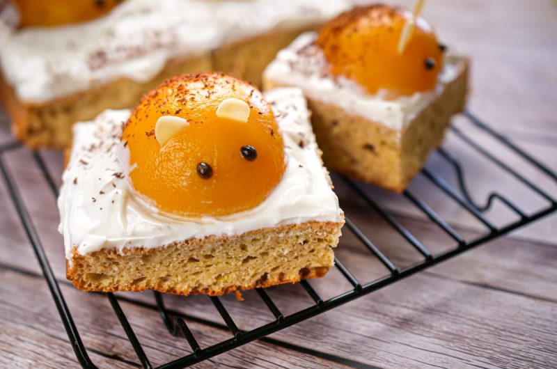 bolo de ouriços