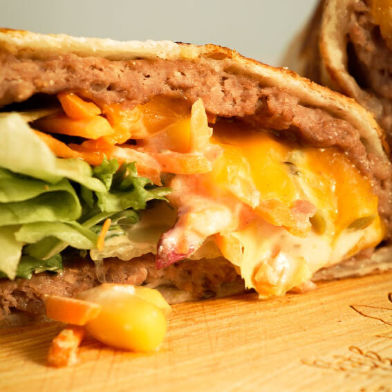 hamburguer no wrap