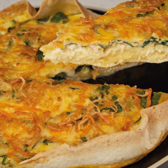 quiche lorraine na airfryer